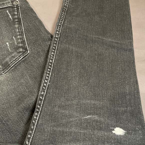 DKNY Men's Varick Skinny Fit Distressed Black Jeans Size 32x30 - Picture 6 of 9